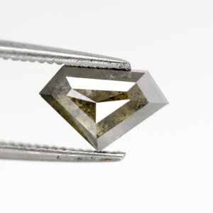 1.44 ct Natural Salt and Pepper Pentagon Cut Shape Diamond