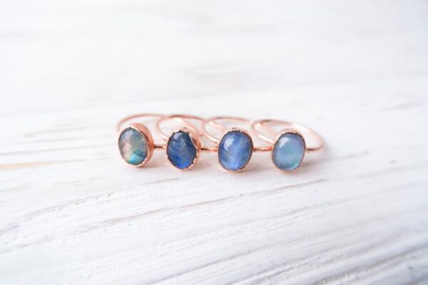 Rainbow Moonstone Ring - Image 3