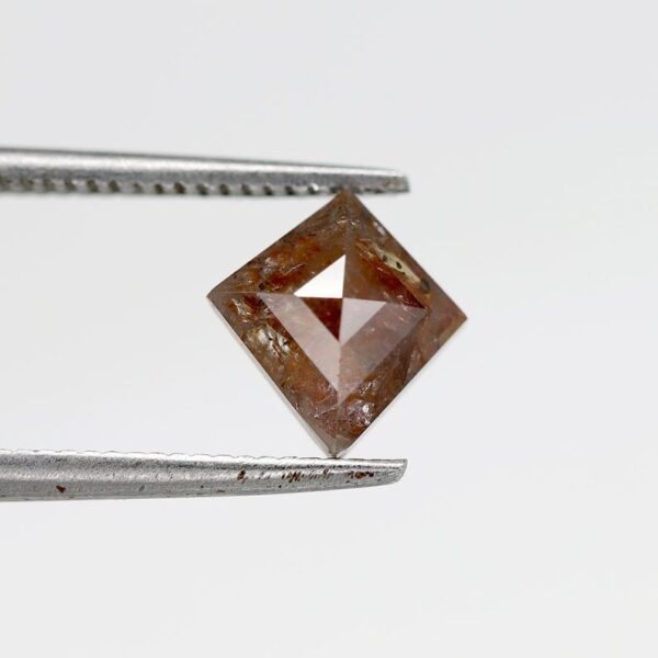 1.13 Ct Natural Salt and Pepper Kite shape Diamond - Image 2