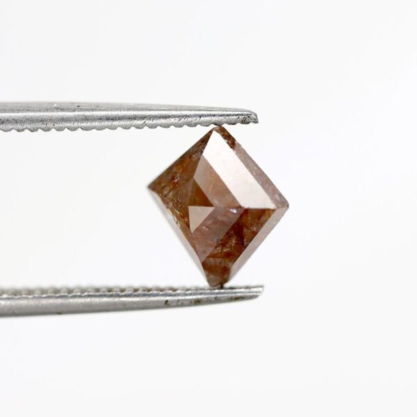 1.13 Ct Natural Salt and Pepper Kite shape Diamond - Image 4