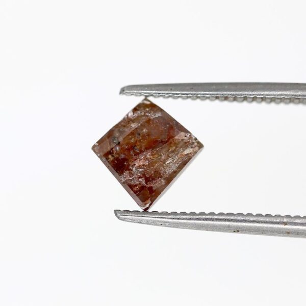 1.13 Ct Natural Salt and Pepper Kite shape Diamond - Image 5