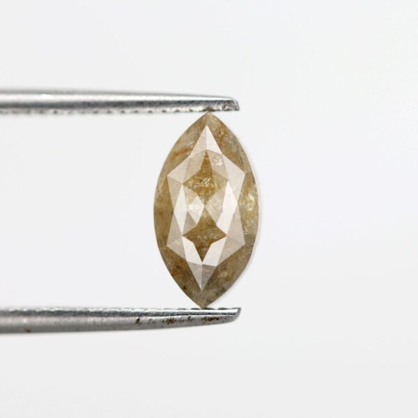 1.30 Ct Natural Salt and Pepper Marquise shape Diamond