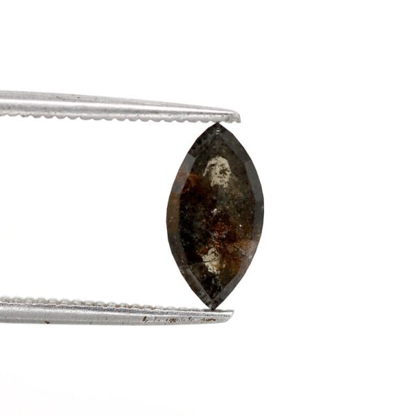 1.33 Ct Natural Salt and Pepper Marquise shape Diamond - Image 5