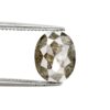 1.47 Ct Natural Salt and Pepper Oval shape Diamond - Image 4