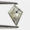 0.94 Ct Kite Shape Salt and Pepper Diamond - Image 3