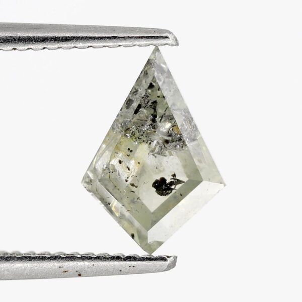 0.94 Ct Kite Shape Salt and Pepper Diamond - Image 4