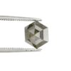 2.15 Ct Natural Salt and Pepper Hexagon shape Diamond - Image 3