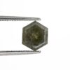 2.15 Ct Natural Salt and Pepper Hexagon shape Diamond - Image 4
