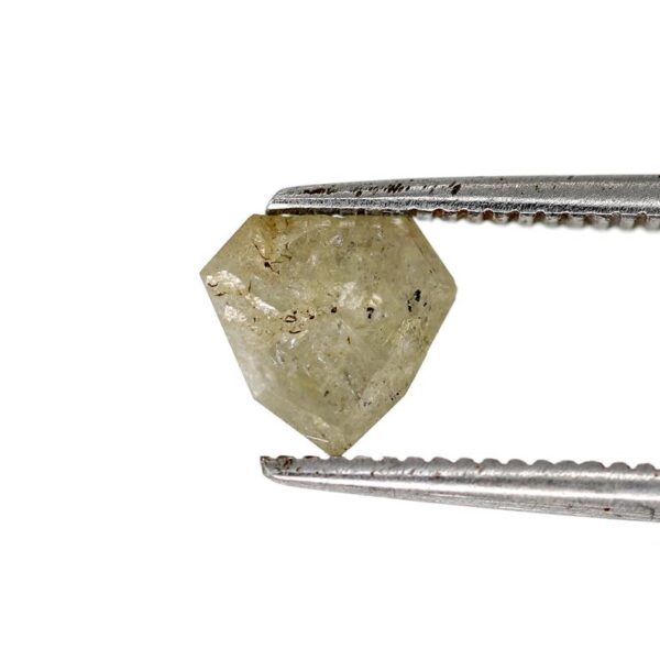 0.92 Ct Natural Salt and Pepper Shield shape Diamond - Image 5