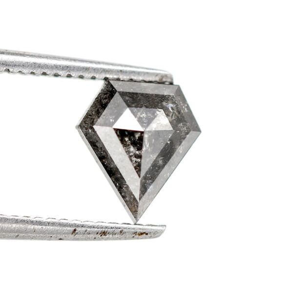 1.15 Ct Natural Salt and Pepper Pentagon shape Diamond