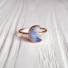Crescent Moonstone Ring - Image 2