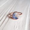 Crescent Moonstone Ring - Image 3
