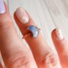 Crescent Moonstone Ring - Image 4