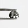 1.04 Ct Natural Salt and Pepper Heart shape Diamond - Image 2