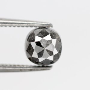 1.33 Ct Natural Salt and Pepper Square shape Diamond