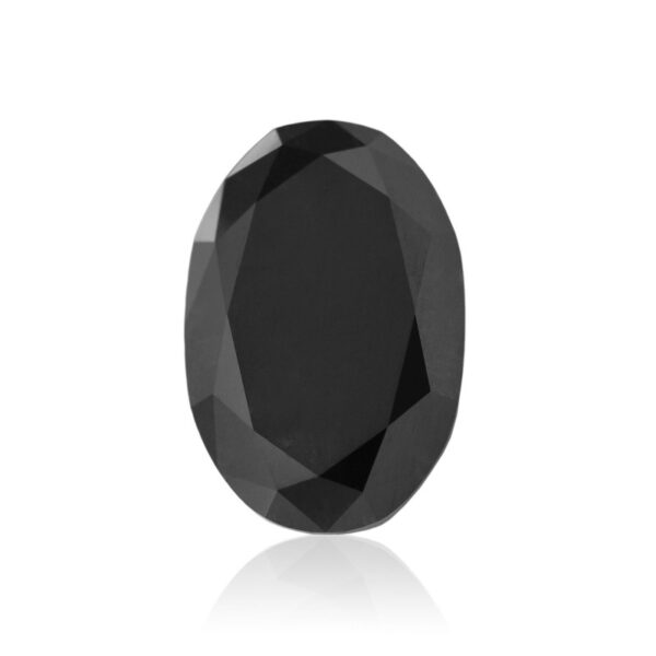 Oval Brilliant Cut Black Diamond